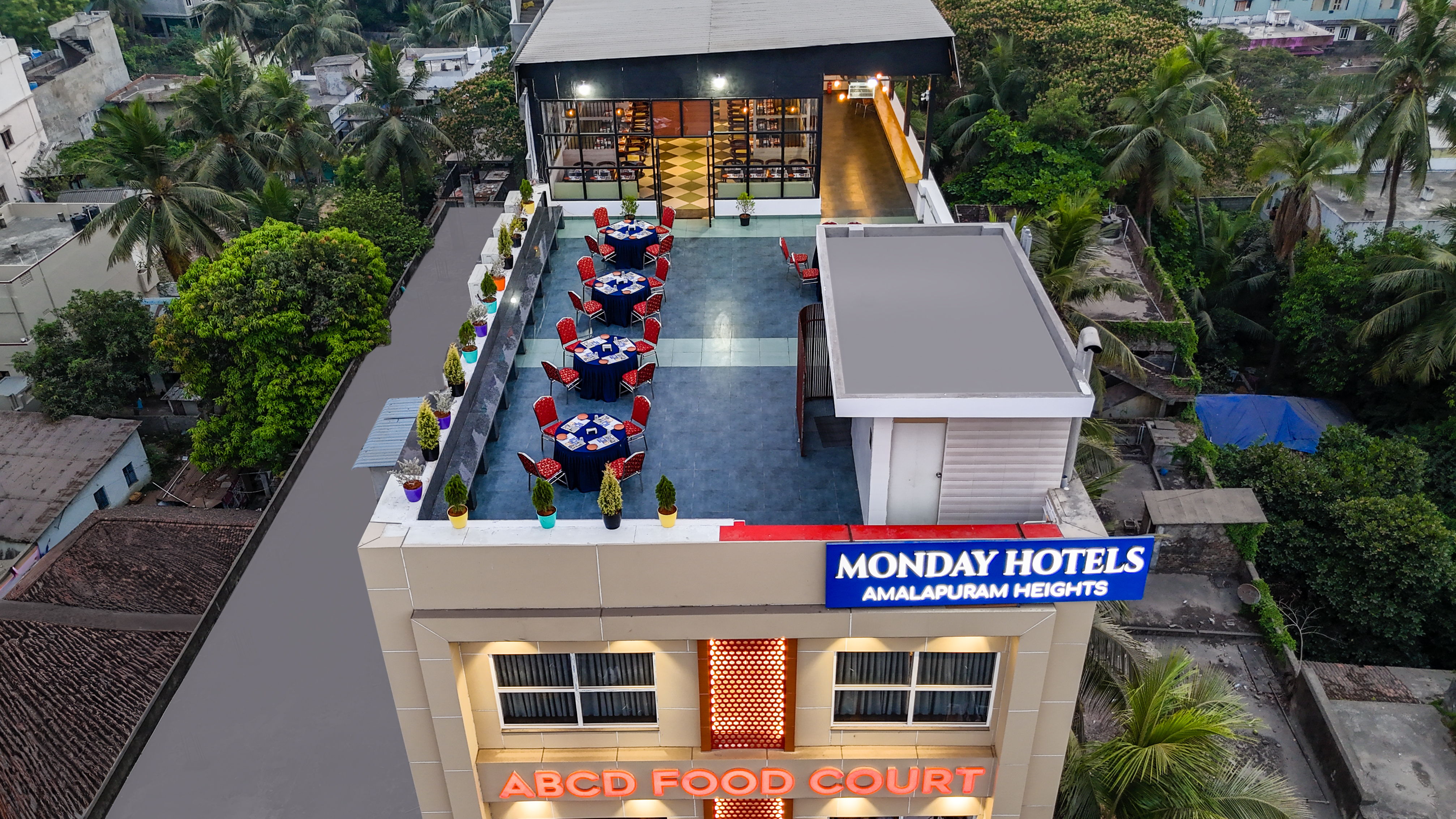 Rooftop ambiance and Birthday party venue Amalapuram